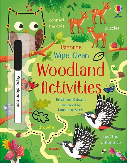 WIPE CLEAN WOODLAND ACTIVITIES