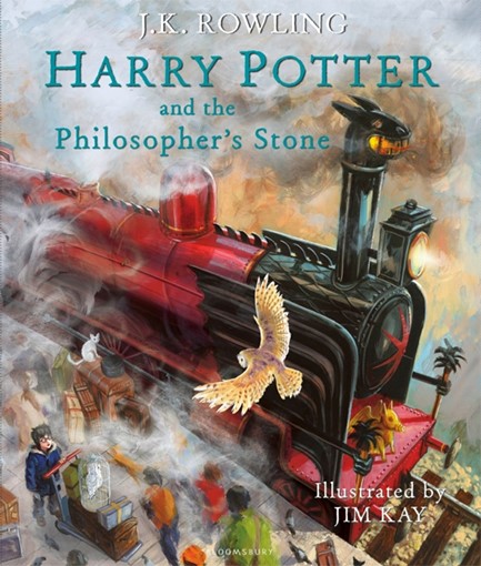 HARRY POTTER AND THE PHILOSOPHER'S STONE-ILLUSTRATED
