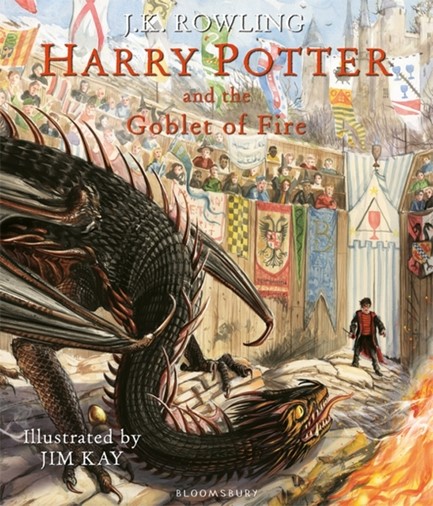 HARRY POTTER AND THE GOBLET OF FIRE-ILLUSTRATED EDITION