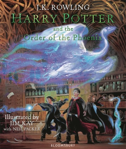 HARRY POTTER AND THE ORDER OF THE PHOENIX-ILLUSTRATED EDITION