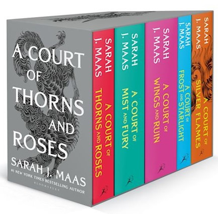 A COURT OF THORNS AND ROSES : BOX SET 5 BOOKS