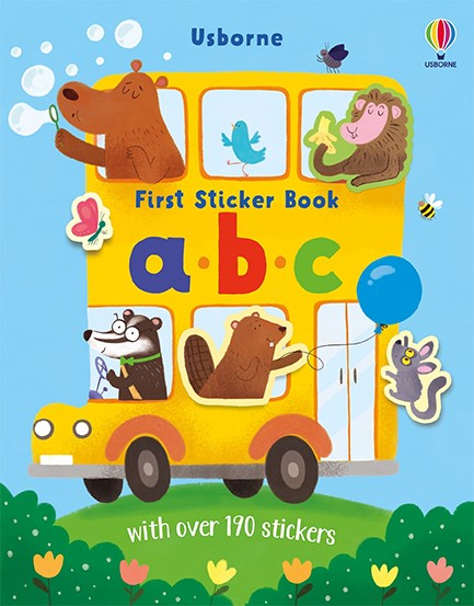 ABC-LITTLE FIRST STICKER   PB