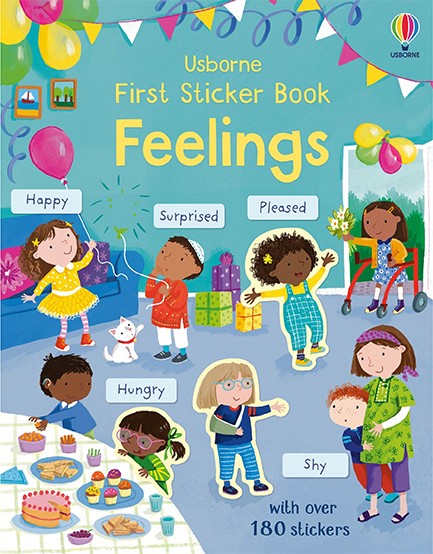 FIRST STICKER BOOKS-FEELINGS PB