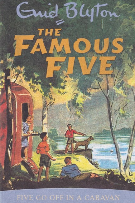 THE FAMOUS FIVE 5-FIVE GO OFF IN A CARAVAN