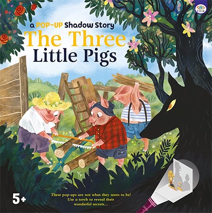 A POP UP SHADOWY STORY-THREE LITTLE PIGS