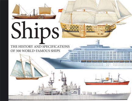 SHIPS : THE HISTORY AND SPECIFICATIONS OF 300 WORLD-FAMOUS SHIPS