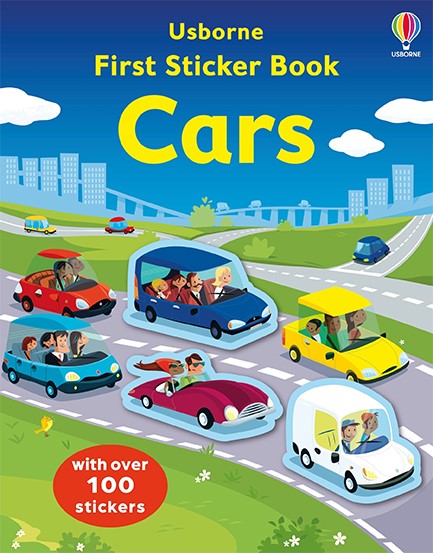 FIRST STICKER BOOK-CARS PB