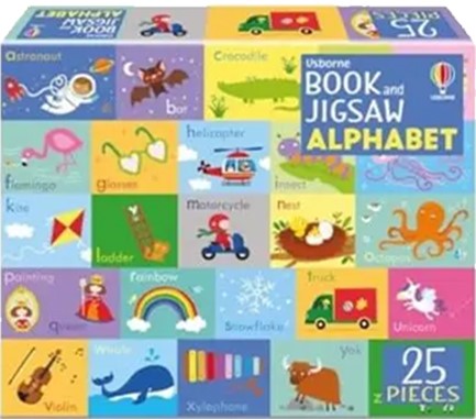 USBORNE BOOK AND JIGSAW-ALPHABET