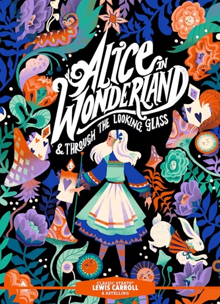 ALICE IN WONDERLAND AND THROUGH THE LOOKING GLASS HB