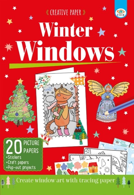 CREATIVE PAPER: WINTER WINDOWS : CREATIVE WINDOW ART WITH TRACING PAPER