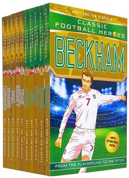 CLASSIC FOOTBALL HEROES 10 BOOKS SEΤ