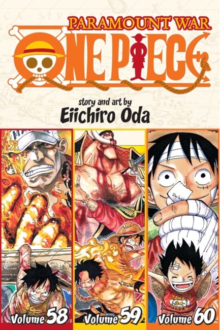 ONE PIECE 3 IN 1 58,59 & 60