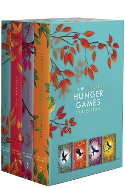 THE HUNGER GAMES DELUXE TRILOGY SLIPCASE
