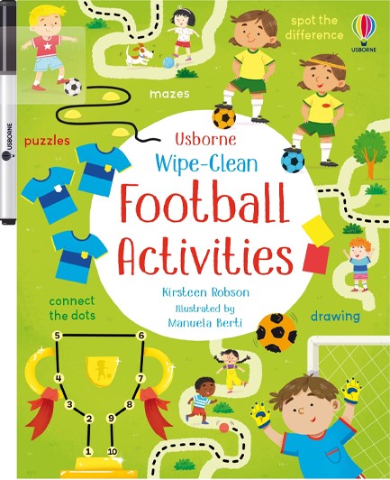 WIPE CLEAN FOOTBALL ACTIVITIES