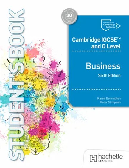 CAMBRIDGE IGCSE AND O LEVEL BUSINESS SIXTH EDITION
