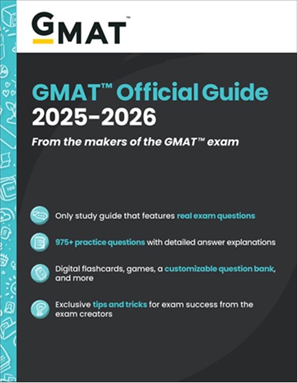 GMAT OFFICIAL GUIDE 2025-2026: BOOK + ONLINE QUESTION BANK