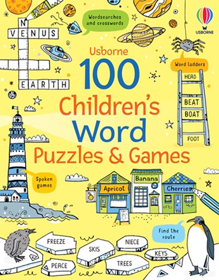 100 CHILDREN'S  WORD PUZZLES AND GAMES