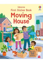 USBORNE FIRST STICKER-MOVING HOUSE PB
