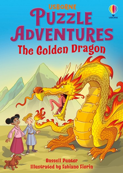 USBORNE PUZZLE ADVENTURES-THE GOLDEN DRAGON