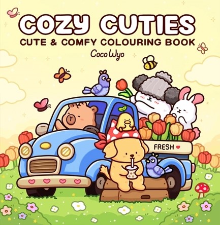 COSY CUTIES-CUTE & COMFY COLOURING BOOK