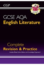 GCSE ENGLISH LITERATURE AQA COMPLETE REVISION & PRACTICE - INCLUDES ONLINE EDITION