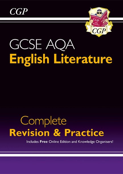 GCSE ENGLISH LITERATURE AQA COMPLETE REVISION & PRACTICE - INCLUDES ONLINE EDITION