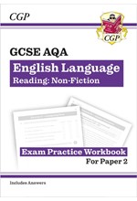 GCSE ENGLISH LANGUAGE AQA READING NON-FICTION EXAM PRACTICE WORKBOOK (PAPER 2) - INC. ANSWERS
