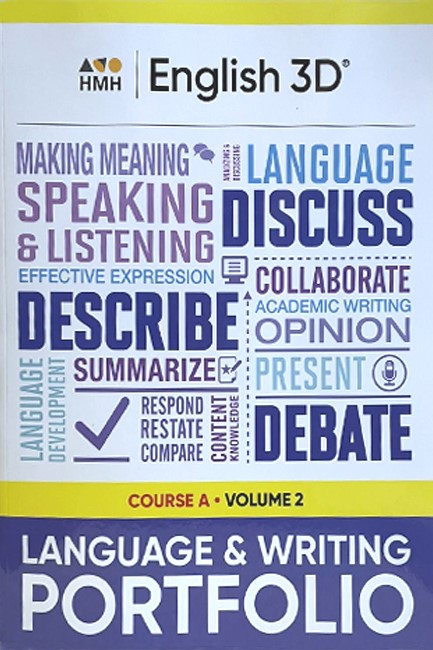 ENGLISH 3D COURSE A VOLUME 2 LANGUAGE & WRITING PORTFOLIO