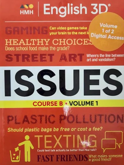 ENGLISH 3D COURSE B VOLUME 1 ISSUES BOOK