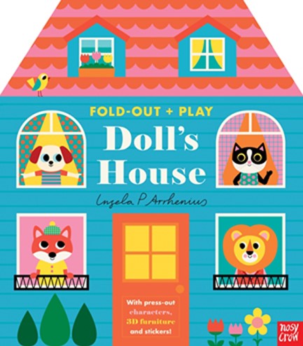 FOLD OUT + PLAY DOLL'S HOUSE
