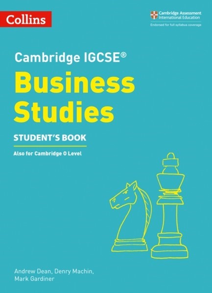 CAMBRIDGE IGCSE BUSINESS STUDIES STUDENT’S BOOK