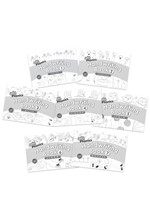 JOLLY PHONICS HANDWRITING BOOKS COMPLETE SET (1-7): IN PRINT LETTERS (AMERICAN ENGLISH EDITION)
