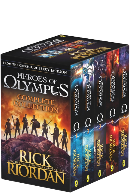 HEROES OF OLYMPUS 5 BOOK COLLECTION