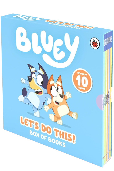 BLUEY LET'S DO THIS 10 BOOK COLLECTION