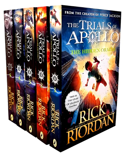 THE TRIALS OF APOLLO 5 BOOK SLIPCASE