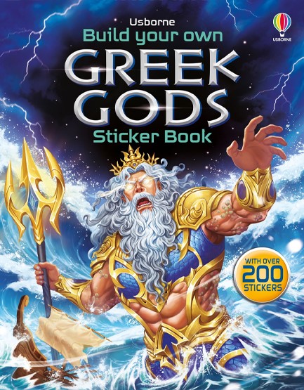 BUILD YOUR OWN GREEK GODS STICKER BOOK
