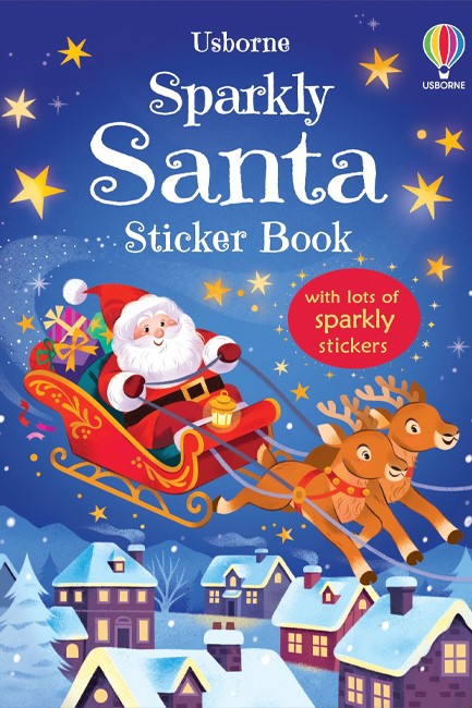 SPARKLY SANTA STICKER BOOK