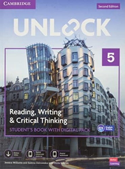 UNLOCK 5 READING, WRITING & CRITICAL THINKING STUDENT'S BOOK (+DIGITAL PACK) 2ND EDITION