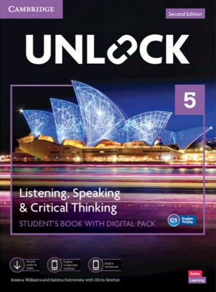 UNLOCK 5 LISTENING, SPEAKING & CRITICAL THINKING STUDENT'S BOOK (+DIGITAL PACK) 2ND EDITION