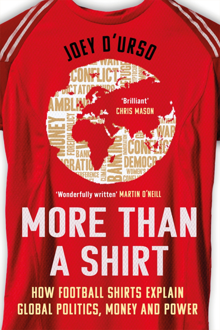 MORE THAN A SHIRT : LONGLISTED FOR THE 2025 WILLIAM HILL SPORTS BOOK OF THE YEAR AWARD