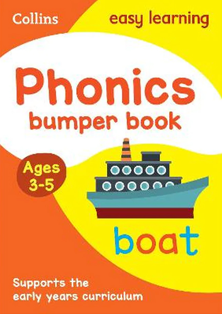 PHONICS BUMPER BOOK AGES 3-5 : IDEAL FOR HOME LEARNING