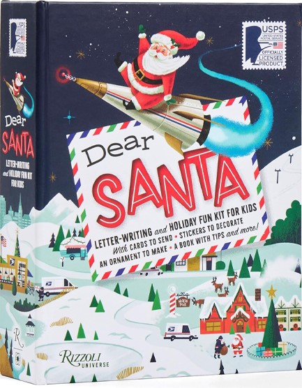 DEAR SANTA : LETTER-WRITING AND HOLIDAY FUN KIT FOR KIDS