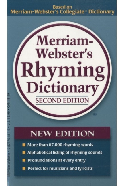 MERRIAM-WEBSTER'S RHYMING DICTIONARY (REVISED EDITION)