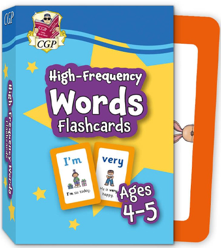 HIGH-FREQUENCY WORDS FLASHCARDS FOR AGES 4-5 (RECEPTION)