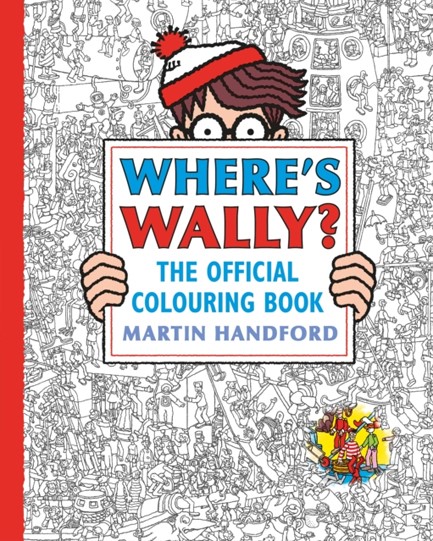 WHERE'S WALLY? THE OFFICIAL COLOURING BOOK 