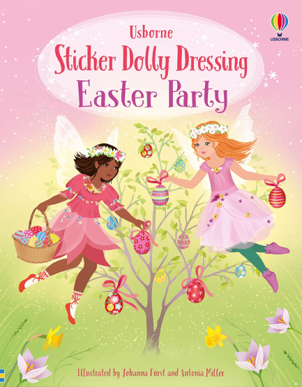 STICKER DOLLY DRESSING-EASTER PARTY