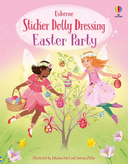 STICKER DOLLY DRESSING-EASTER PARTY