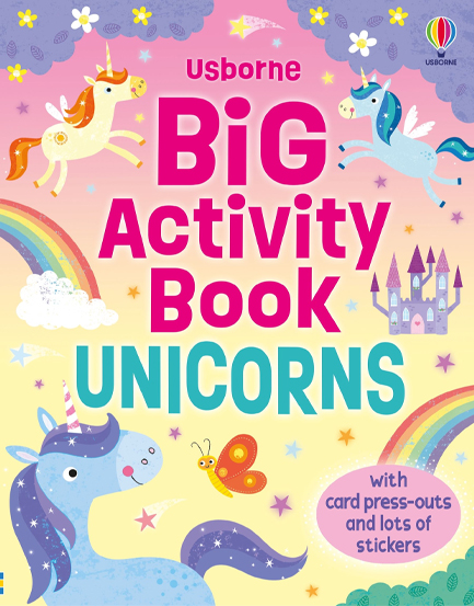 BIG ACTIVITY BOOK UNICORNS