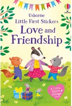 LITTLE FIRST STICKERS LOVE AND FRIENDSHIP