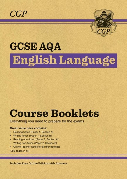 NEW GCSE AQA ENGLISH LANGUAGE COURSE BOOKLETS PACK (FOR EXAMS FROM 2026)